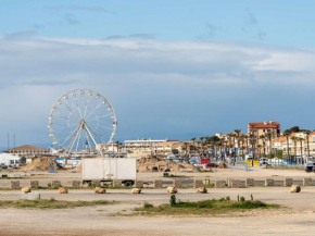 Appartement familial 2 pièces cabine, à 60m de la plage, avec box et Wi-Fi - Saint Pierre la Mer - FR-1-229D-140